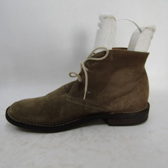Florentini Baker Mens Size 9.5 Brown Suede Lace Up Dress Shoes main image 8